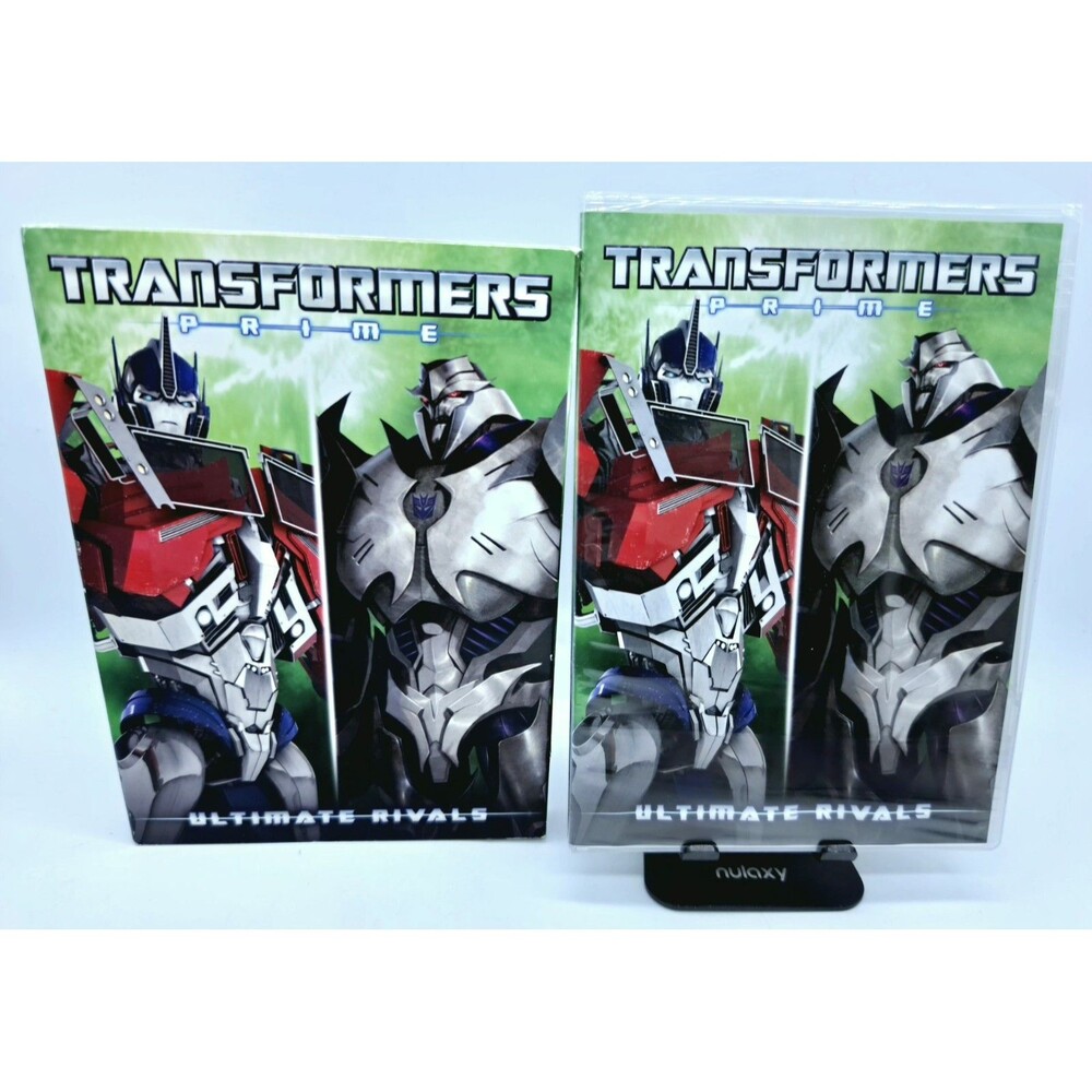 Transformers Prime Ultimate Rivals DVD Slipcover Included Animated Series Megatr